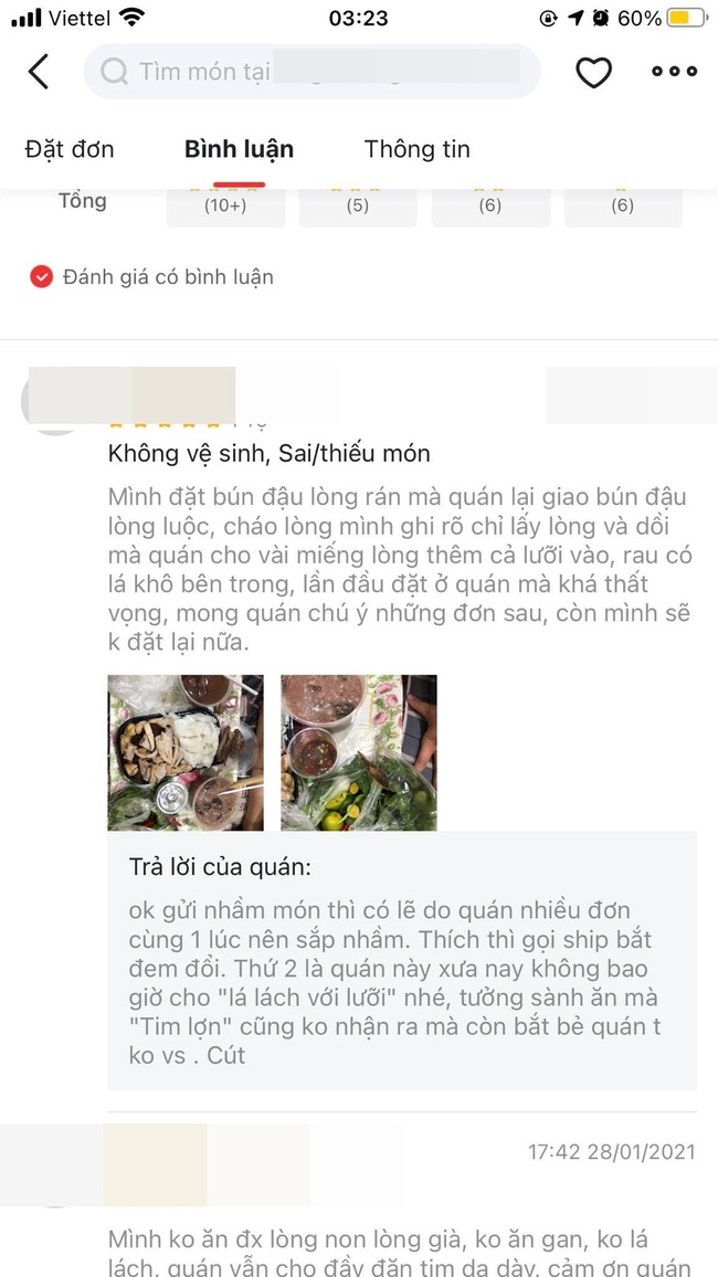 Bị comment đánh giá xấu, chủ quán lòng gây ngỡ ngàng với màn đối đáp văn phong "mắng khách như hát hay"  - Ảnh 1.