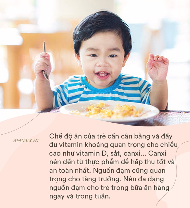 Chuyên gia khuyến cáo bố mẹ nên làm những việc này từ nhỏ để con đạt chiều cao tối đa, việc cuối cùng không mấy nhà làm được - Ảnh 4.