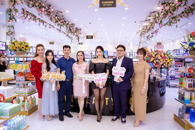 Cháy cùng Chi Pu tại khai trương cửa hàng AB BEAUTY WORLD mới nhất - Ảnh 1.