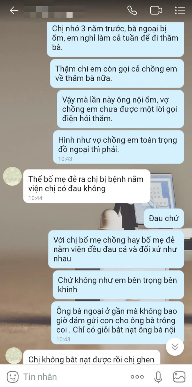 Lo sợ bị đuổi việc vì nghỉ 2 tuần chăm sóc bố chồng nên tôi đã bảo em dâu thay chân, nào ngờ nhận được câu trả lời choáng váng - Ảnh 7.