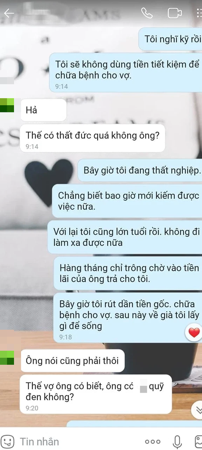 Tôi quyết không xạ trị, để dành tiền tiết kiệm cho chồng con nhưng khi biết được tâm địa của anh ấy, tôi không cầm được nước mắt - Ảnh 3.