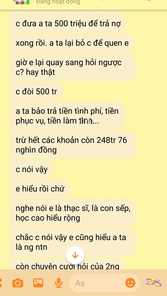 Nhắn tin hỏi người yêu cũ của chồng chưa cưới về số tiền nợ, chị ấy tiết lộ bí mật động trời khiến em muốn "quay xe" - Ảnh 4.