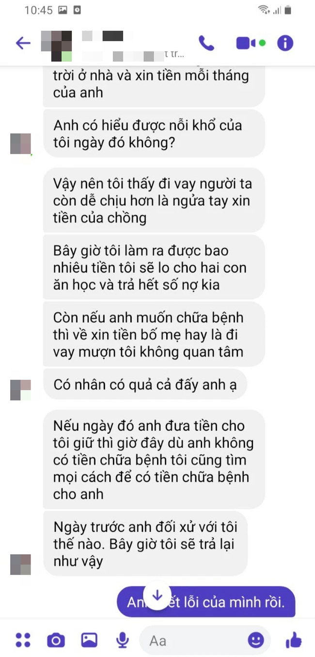 Ngày còn làm ra tiền, tháng nào tôi cũng đưa cho vợ 3 triệu "đều như vắt chanh", giờ đây tôi nằm một chỗ vợ tính bỏ rơi chồng - Ảnh 6.