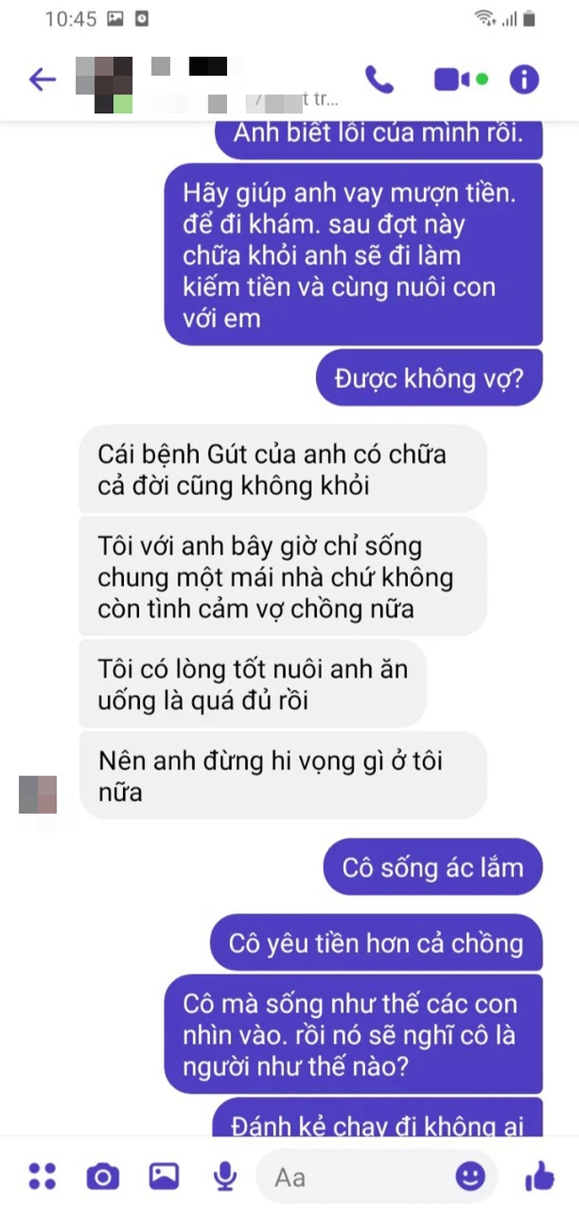 Ngày còn làm ra tiền, tháng nào tôi cũng đưa cho vợ 3 triệu "đều như vắt chanh", giờ đây tôi nằm một chỗ vợ tính bỏ rơi chồng - Ảnh 7.