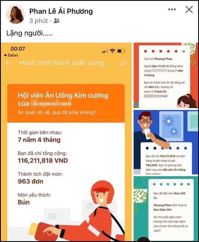 Đặt đồ ăn từ năm này sang năm khác, dân mạng "kinh ngạc" với số đồ đơn hàng và tổng chi khủng trong tổng kết của ứng dụng giao hàng - Ảnh 5.