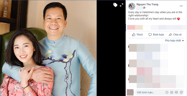 Bà xã Á hậu bất ngờ gửi lời tình cảm ngày Valentine đến Shark Hưng, nội dung câu viết khiến ai cũng ngưỡng mộ - Ảnh 1.