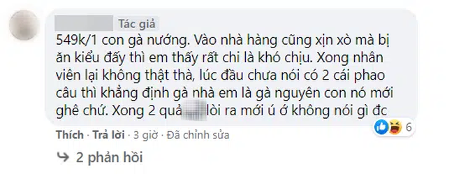 Gọi gà nướng nguyên con nhưng có tận 2 chiếc phao câu trong đĩa, thực khách phát hoảng bê lên mạng hỏi ngay: Đây có phải gà đột biến hay không?!? - Ảnh 3.