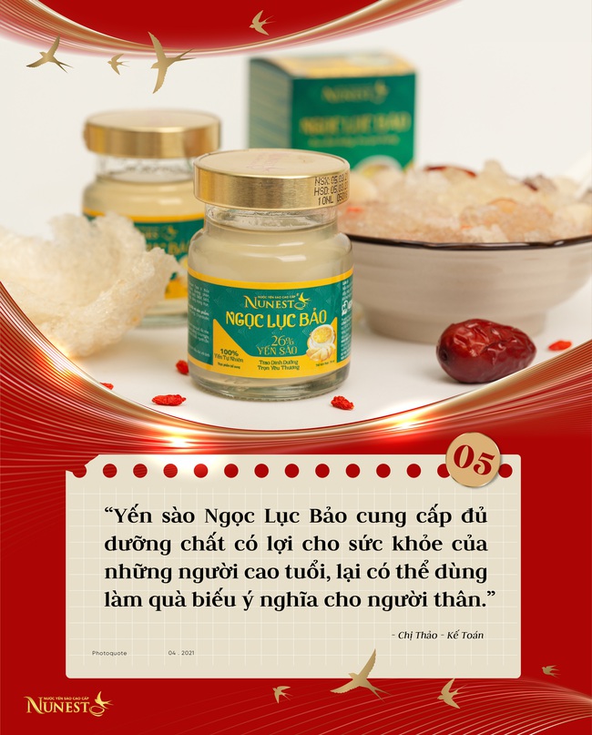 Top 5 siêu phẩm “đắt xắt ra miếng” trong combo dinh dưỡng cho cả nhà của thương hiệu yến sào Nunest - Ảnh 6.