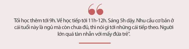 Học sinh lớp 9 luyện thi từ 5h30 sáng, ngày học 4 ca: "Những người lớn quá nhẫn tâm với mấy đứa trẻ" - Ảnh 2.