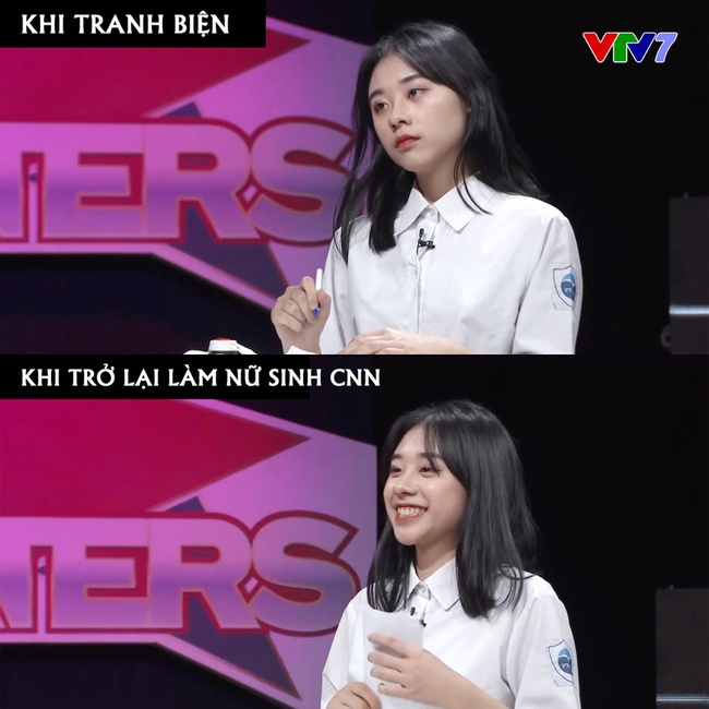 Xuất hiện trên sóng truyền hình VTV7, nữ sinh Hà Nội gây bão vì xinh ơi là xinh, ngó sang thành tích học tập lại càng bái phục! - Ảnh 3.
