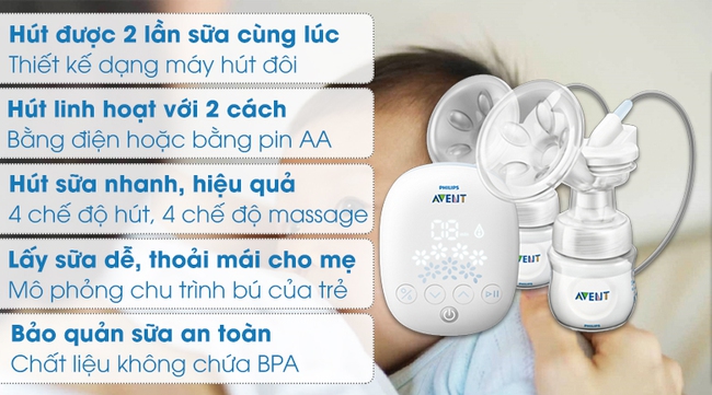 Mẹ bỉm mua gì: Đầu tư máy hút sữa điện đôi hỗ trợ đắc lực giúp mẹ bận rộn mà vẫn muốn cho con bú sữa mẹ - Ảnh 5.