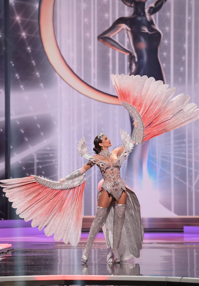 Quốc phục tại Miss Universe 2021: Khánh Vân thiếu mất giây phút "quay tơ" ngay khi mở kén, có nàng Hậu còn mặc đồ nhạy cảm như show nội y của Victoria's Secret - Ảnh 15.