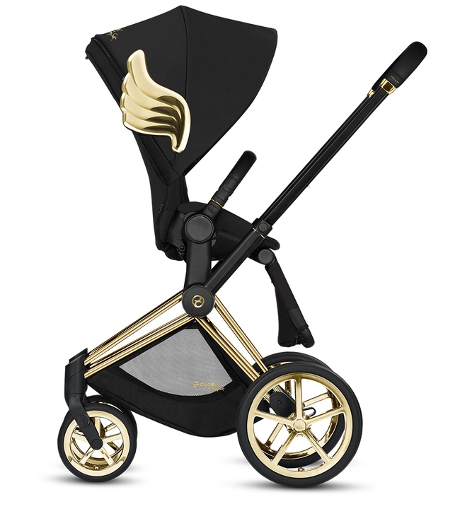 Xe đẩy Cybex cánh vàng: Siêu phẩm dành cho những em bé sướng từ trong nôi, được đích thân Giám đốc sáng tạo của Moschino thiết kế - Ảnh 8.
