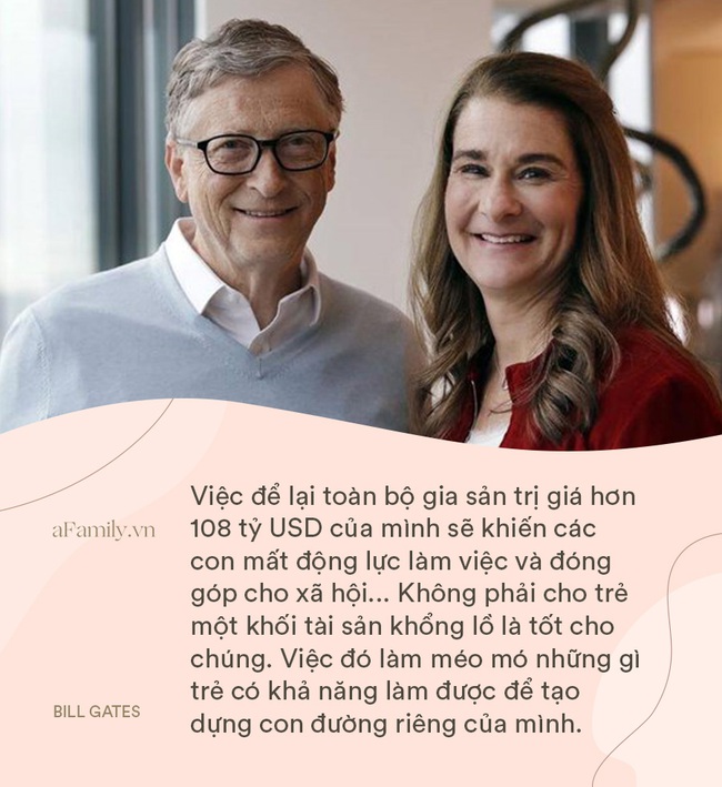Bill Gates và vợ "cung đàn vỡ đôi", nhìn 8 điều dạy con siêu hay ho của cặp đôi một thời, ai cũng chẹp miệng: Tiếc thế!  - Ảnh 2.