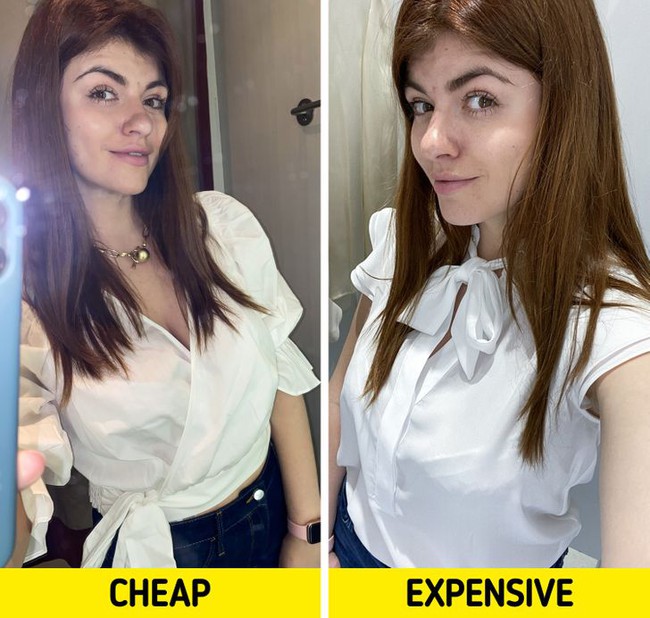 So sánh quần áo đắt - rẻ khác nhau, nàng BTV có kết luận "ngã ngửa" nhưng sẽ giúp chị em tiết kiệm bộn tiền  - Ảnh 3.