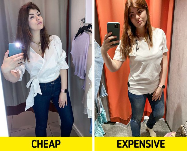 So sánh quần áo đắt - rẻ khác nhau, nàng BTV có kết luận "ngã ngửa" nhưng sẽ giúp chị em tiết kiệm bộn tiền  - Ảnh 1.