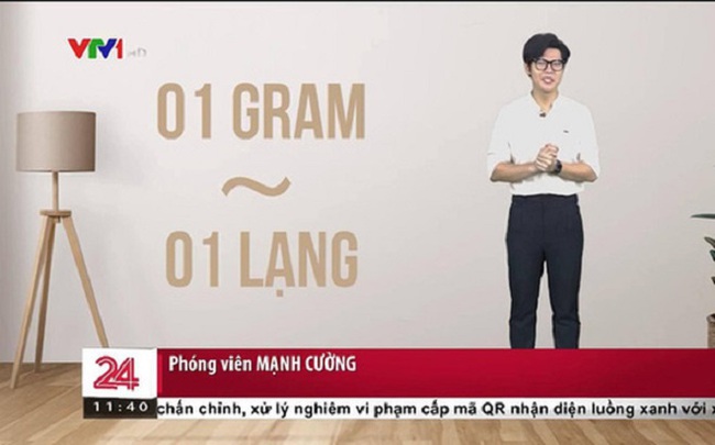 BTV chuyển động 24h gây tranh cãi khi nói "1 gram bằng 1 lạng"!? - Ảnh 2.