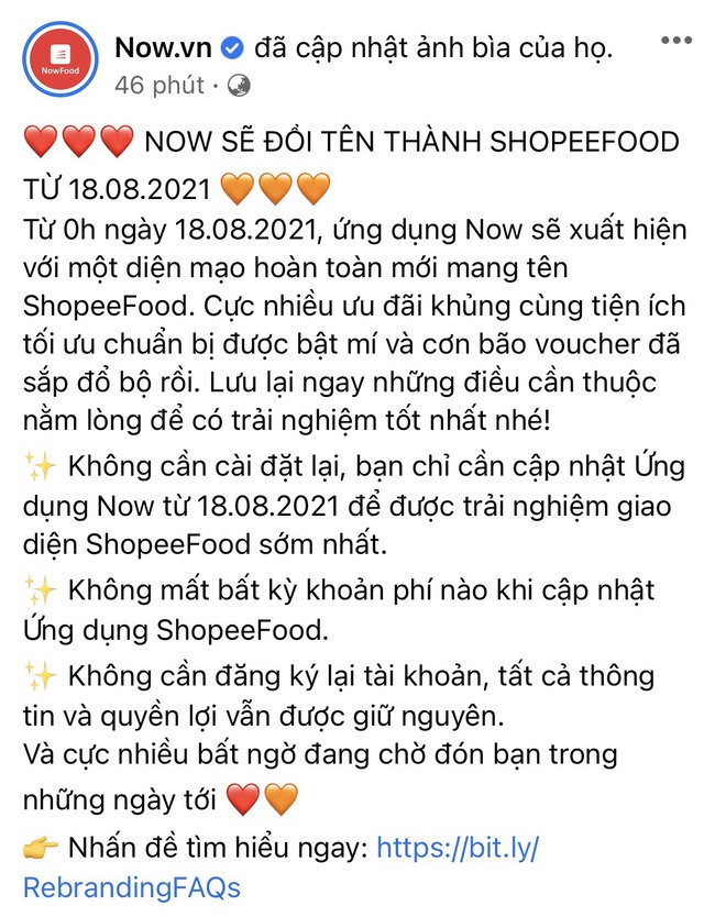 Now hoàn tất sáp nhập với Shopee và đổi tên thành ShopeeFood - Ảnh 2.