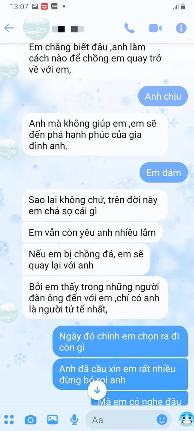 Người yêu cũ dành cả đêm tân hôn nhắn tin cho tôi và cô ấy sẽ làm một điều điên cuồng với gia đình tôi - Ảnh 7.