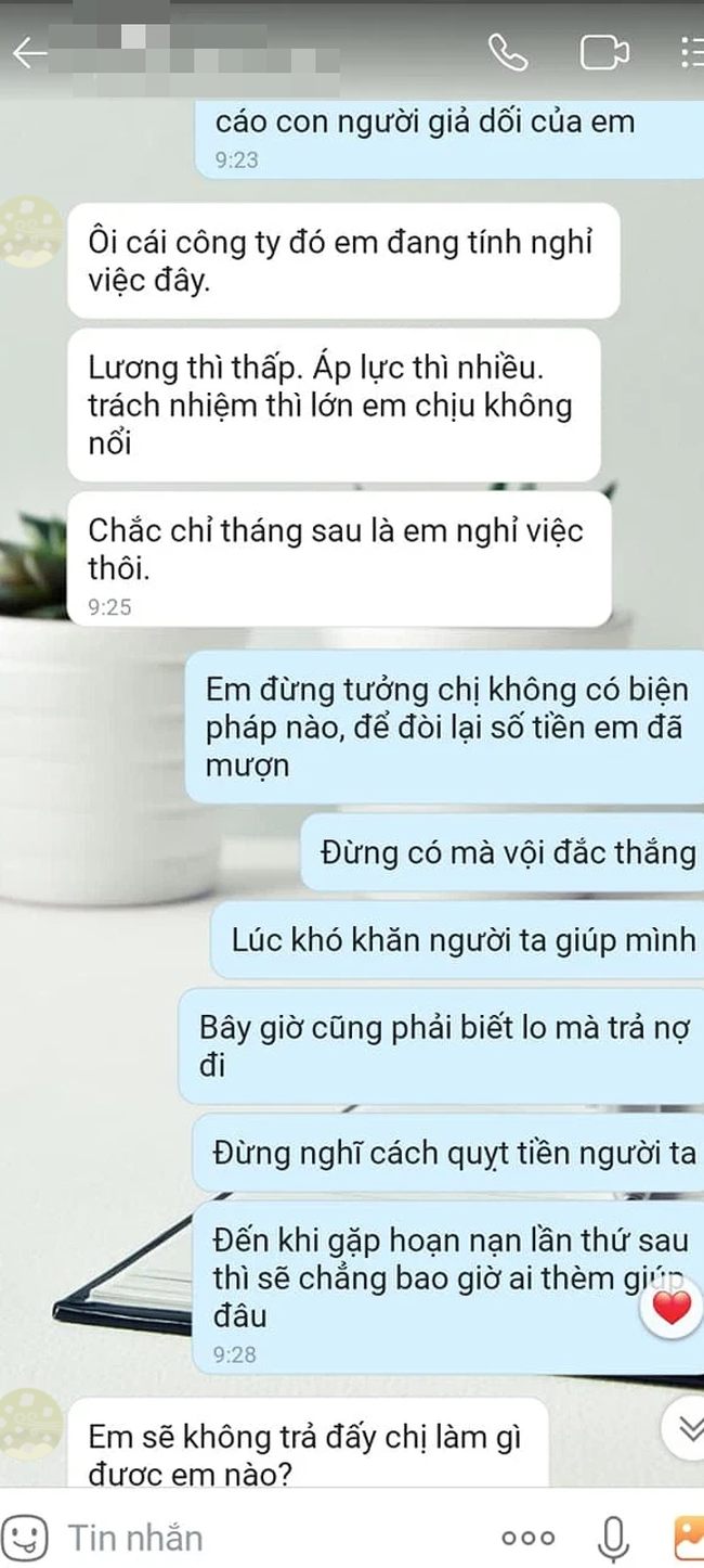 Thương bạn rơi vào bước đường cùng, tôi đã cho cô ấy mượn 400 triệu, để rồi giờ đây tôi mắc chứng bệnh trầm cảm - Ảnh 7.