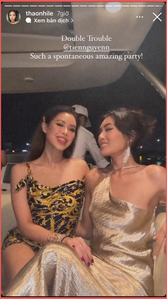 Cùng hội bạn thân chào đón năm mới 2022 trên du thuyền, người nào người nấy vô cùng xinh đẹp nhưng Tiên Nguyễn vẫn chiếm spotlight nhờ điều này - Ảnh 2.