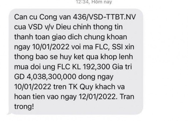 Cô đông FLC được hoàn tiền sau khi mua phải cổ phiếu FLC do ông Trịnh Văn Quyết bán "chui" - Ảnh 1.