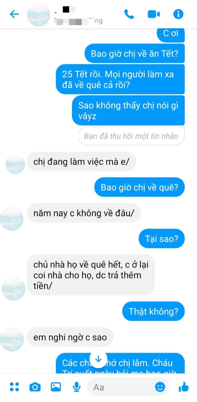 Tôi đau điếng khi chị dâu nói ra lý do không thể về quê ăn Tết - Ảnh 1.