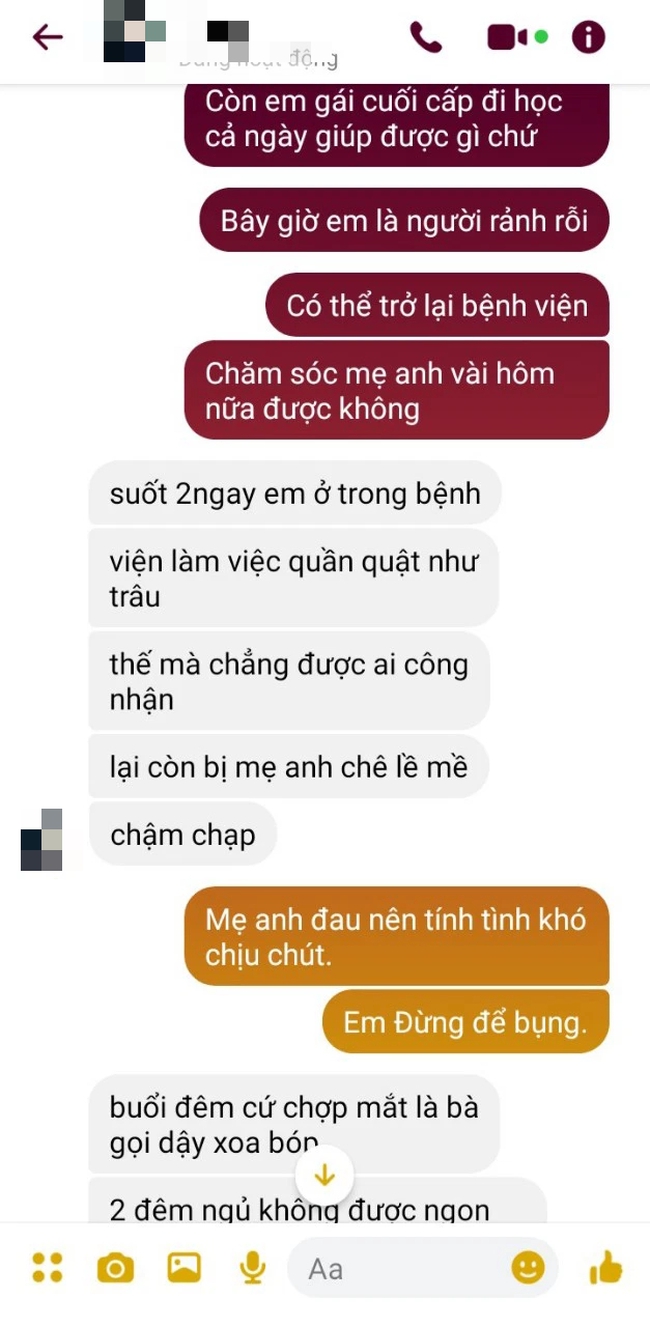 Chăm sóc mẹ tôi có 2 ngày trong bệnh viện, vợ tương lai chi hết 35 triệu, để rồi khi biết lý do mà tôi cay  - Ảnh 3.