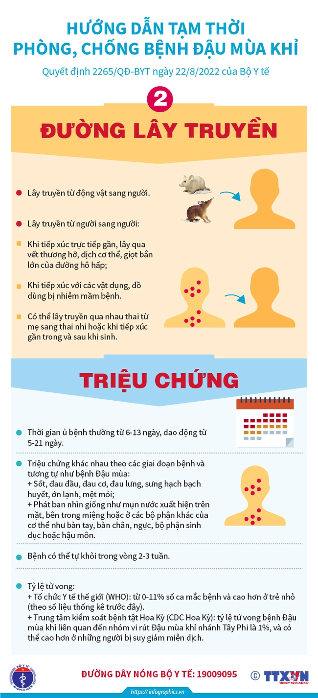 Việt Nam có ca nhiễm đậu mùa khỉ đầu tiên: Tất cả những điều cần biết để phát hiện và phòng bệnh - Ảnh 3.