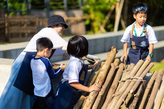 Ngôi trường đẹp như resort ở Hà Nội với 7 xưởng thực hành “chứa đựng” phương pháp học độc đáo - Ảnh 2.