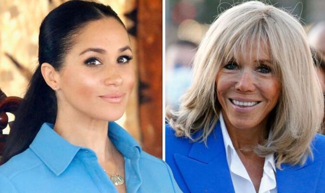 Meghan bất ngờ được so sánh giống hệt với Đệ nhất phu nhân Pháp, được dư luận ca ngợi, lý do vì đâu? - Ảnh 1.