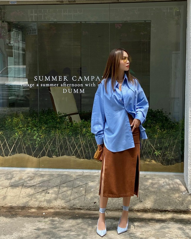 chân váy dài - Ảnh 1.