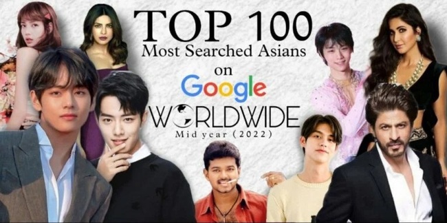 Top 100 người nổi tiếng Châu Á được tìm kiếm trên google toàn cầu nửa đầu 2022: Hyun Bin - Son Ye Jin góp mặt, Song Hye Kyo không có tên - Ảnh 1.