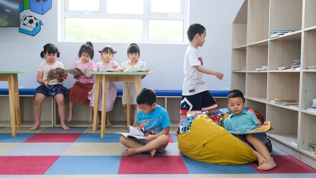 Trường tiểu học &quot;hiếm&quot; vẫn có học sinh lưu ban ở Hà Nội: Phương pháp giáo dục đặc biệt để trẻ được “cấp quyền thiết kế” thành con người mình muốn - Ảnh 22.