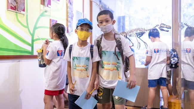 Trải nghiệm một ngày "xuyên qua mùa hè" của khối tiểu học ở ngôi trường 16 năm tuổi trên 15.000m2 quận Nam Từ Liêm - Ảnh 9.