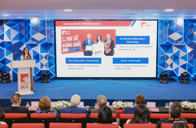 BUV công bố các chương trình đào tạo mới từ Anh Quốc và quỹ học bổng 2024 trị giá 87 tỷ đồng - Ảnh 2. BUV công bố các chương trình đào tạo mới từ Anh Quốc và quỹ học bổng 2024 trị giá 87 tỷ đồng - Ảnh 2.