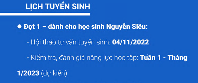 Cách thức và lịch tuyển sinh của một loạt trường THPT dân lập ở Hà Nội - Ảnh 1.
