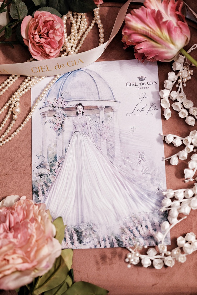NTK váy cưới của Linh Rin:  - Ảnh 5.
