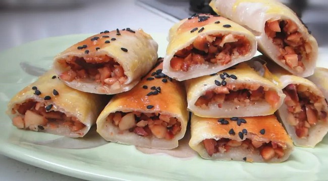 Chỉ cần một bát bột nếp và ít lạc, bạn sẽ làm được món bánh giòn dẻo thơm ngon vô cùng - Ảnh 6.