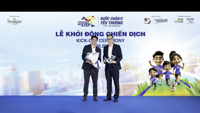 Khởi động chiến dịch &quot;Bước chân gắn kết yêu thương&quot; tại Hà Nội hỗ trợ trẻ em đường phố và học sinh khó khăn - Ảnh 1.