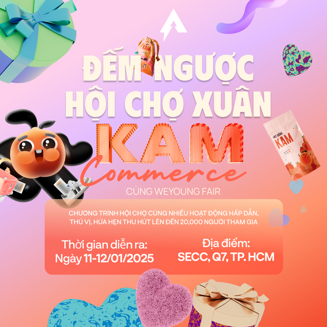 KAM Gift - Hệ thống quà tặng xịn sò đồng hành tại WeYoung Fair với KAM Booth Center, có gì hay ho mà khiến dân tình &quot;rần rần&quot;? - Ảnh 1.