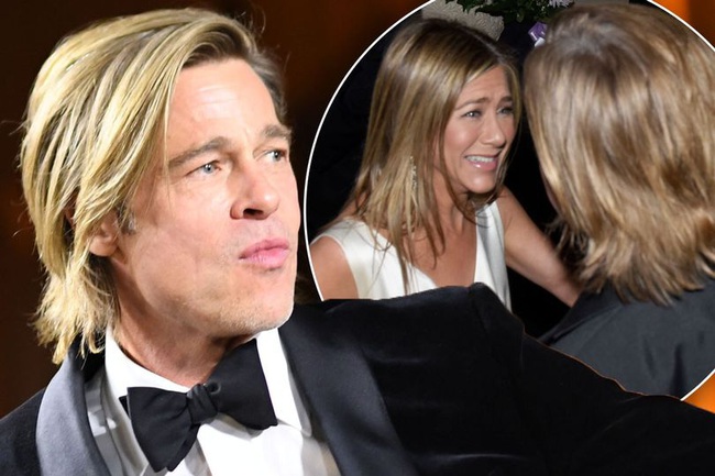 Không có lịch trình tại Oscar năm nay nhưng Jennifer Aniston vẫn bí mật gặp gỡ để chúc mừng việc Brad Pitt nhận giải "nam diễn viên phụ xuất sắc nhất" - Ảnh 2.