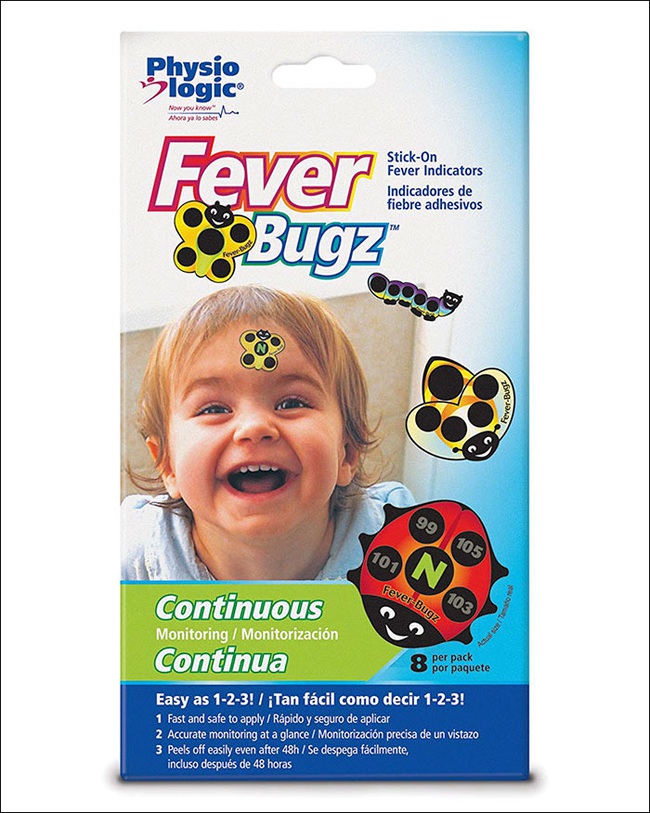 Miếng dán nhiệt kế Feverbugz sẽ cứu cha mẹ thoát khỏi cảnh vật lộn khi đo nhiệt độ cho con - Ảnh 5.