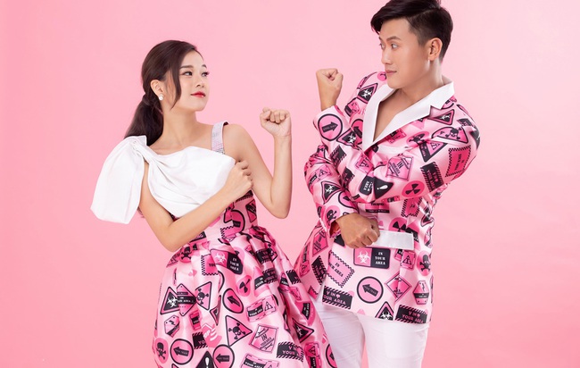 Hoàng Yến Chibi đẹp lộng lẫy đón Valentine cùng Quách Ngọc Tuyên, khác xa hình ảnh "cô xe ôm" trong phim - Ảnh 9.