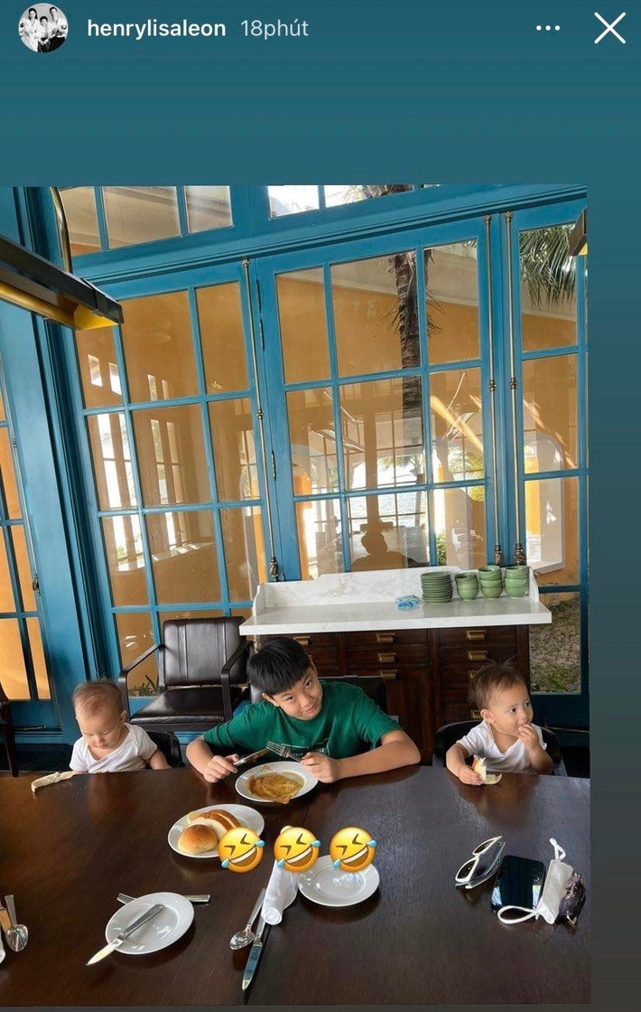Nhìn khung cảnh gia đình nhỏ của Hồ Ngọc Hà mà ghen tị: Kim Lý ôm chặt Subeo, Leon - Lisa cũng quấn quít bên anh hai  - Ảnh 3.