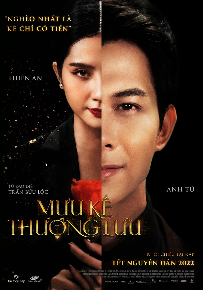 Anh Tú và Thiên An lộ diện đầy bí ẩn trong teaser poser phim Tết Mưu Kế Thượng Lưu - Ảnh 1.