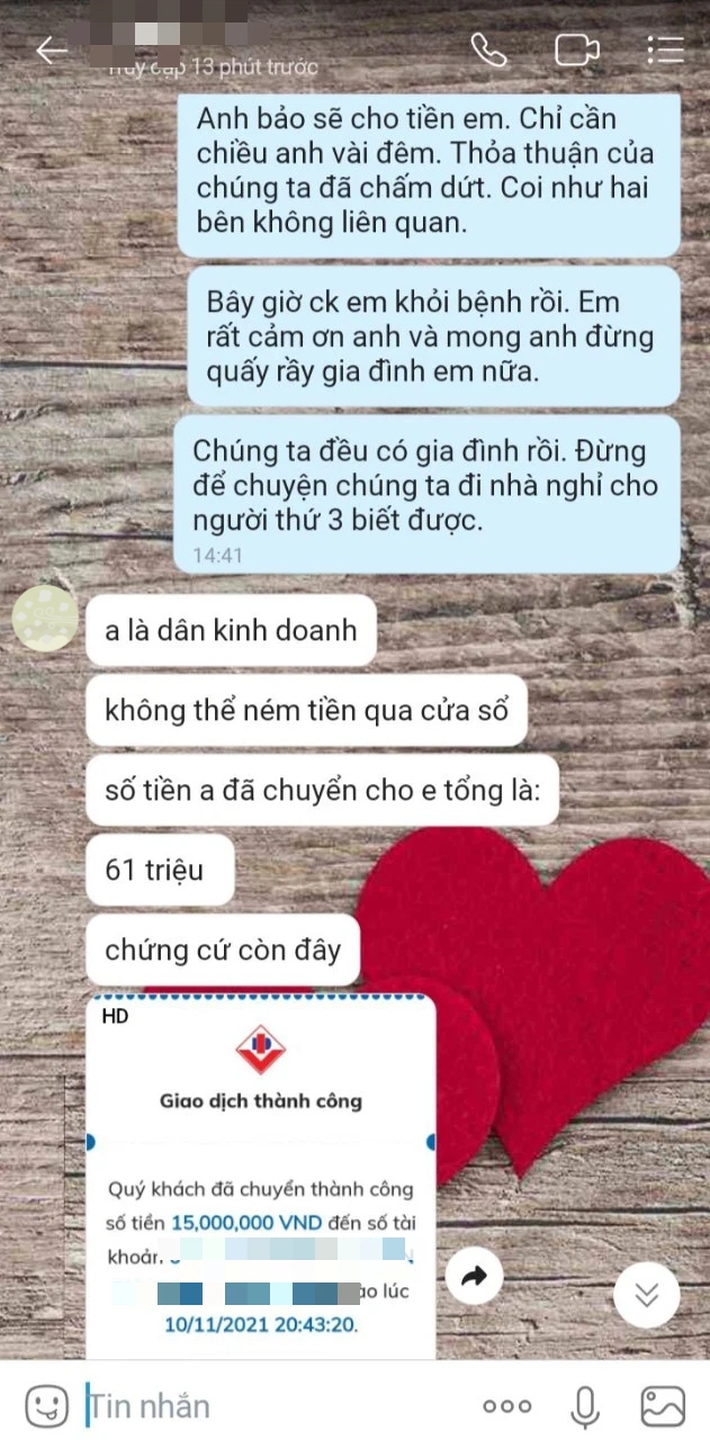 Để có tiền chữa bệnh cho chồng, vợ tôi đã liều lĩnh làm một việc mà tôi không thể tha thứ cho cô ấy được - Ảnh 2.