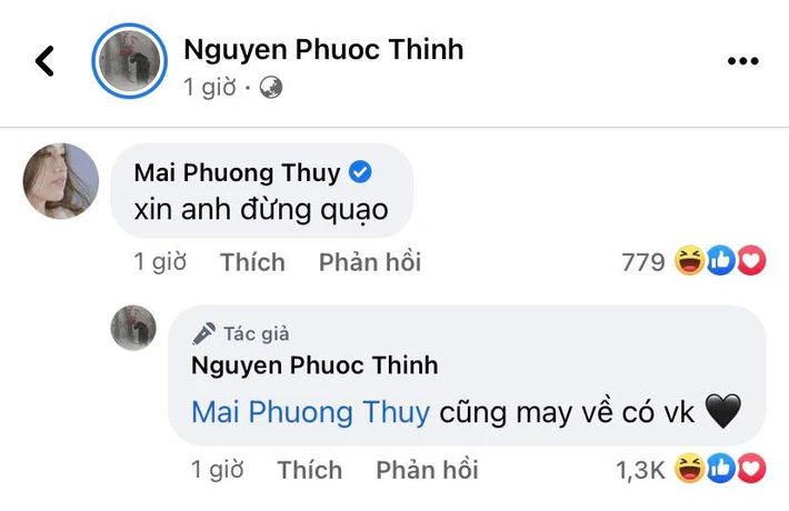 Tuyên bố không tái hợp nhưng Noo Phước Thịnh vẫn &quot;khẳng định chủ quyền&quot; với Mai Phương Thúy chỉ bằng một câu ngắn gọn - Ảnh 1.