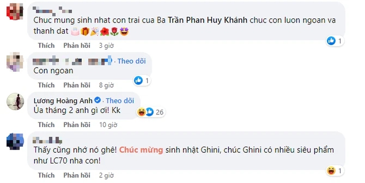 Huy Khánh mừng sinh nhật con trai, vợ cũ lập tức bắt lỗi - Ảnh 2.