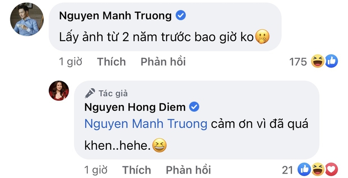 Hồng Diễm tái xuất khoe da bóng loáng, Mạnh Trường bình luận tưởng cà khịa nhưng hóa ra lại có hàm ý này - Ảnh 2.